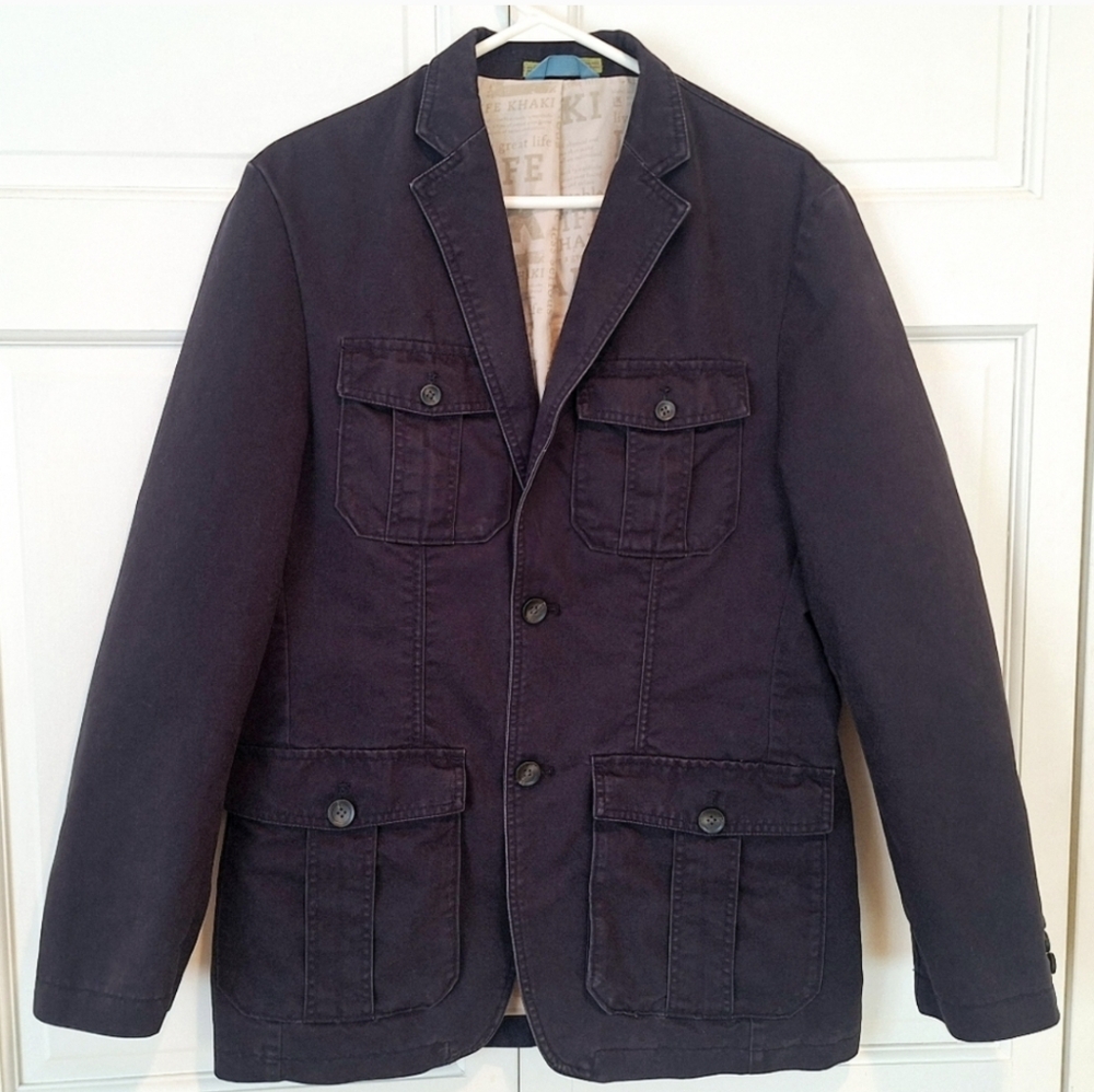 Life Khaki men's cargo jacket